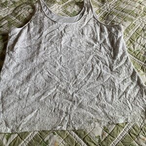 Elegant White Lace Women's Top
